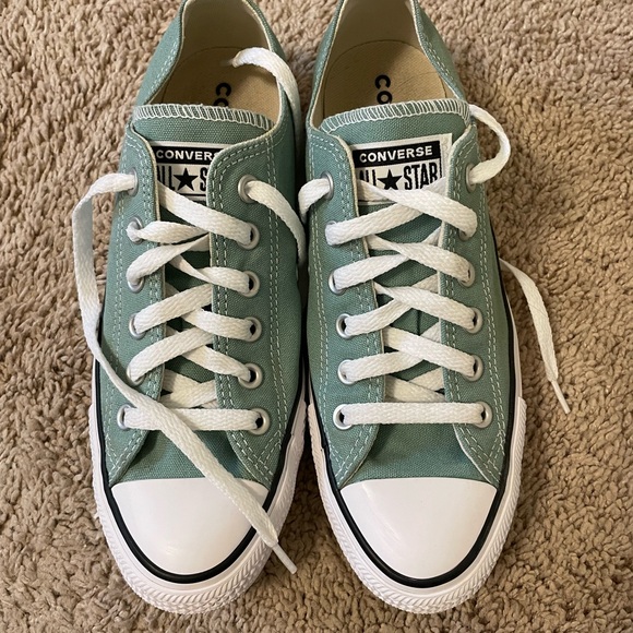 Converse Shoes - 8M Converse Herby Green All Stars